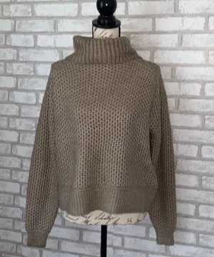 Honeycomb Sweater Brown Size XS thumbnail 1