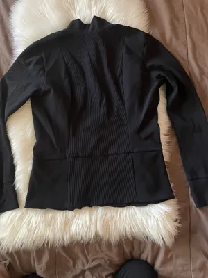 Athleta Shanti Ribbed Jacke... Women's Athletic Zip-Up Jacket with Thumbhole thumbnail 10