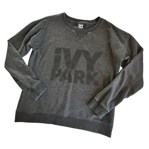 IVY PARK Charcoal Gray Crewneck Sweatshirt Women’s Medium Athleisure Loungewear thumbnail 1