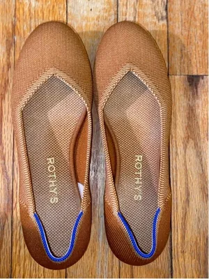 Rothy's The Flat in Fawn Size 7 Brown thumbnail 2