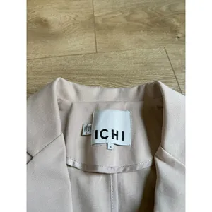 NWT ICHI Kate Knit Blazer doeskin‎ single button stretch beige $109 size S 2 thumbnail 3