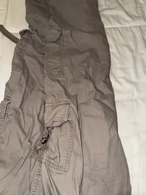 Grey Cargo Pants  thumbnail 4