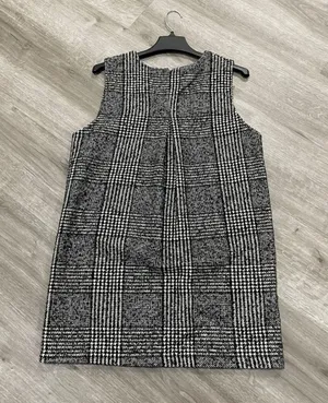 Black And White Plaid mini Dress thumbnail 3