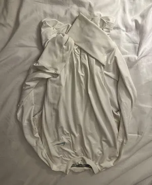 Nike White Dri-fit Running Long sleeved Top thumbnail 2