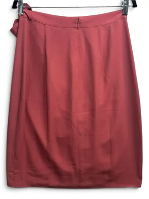 J.Crew Women’s Size 4 Rose Pink Wrap Tulip Pencil Skirt Side Bow Lined thumbnail 4