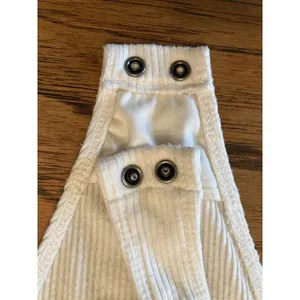 Aerie Women's White One Piece Bodysuit Solid Stretch Snap, Size M Regular thumbnail 4