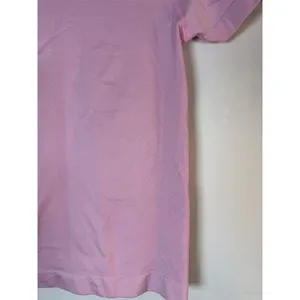 Unbranded T-Shirt Womens Size M Pink Seamless Athletic Crew Neck Short thumbnail 10