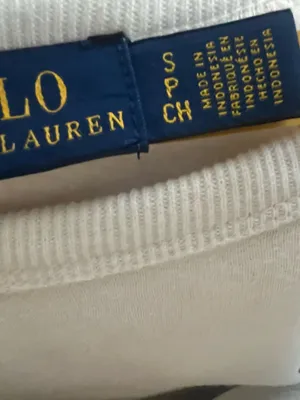 Polo by Ralph Lauren White Crewneck Sweater with Colorful Embroidered Icons thumbnail 6
