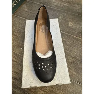 Josef Seibel Pippa Ballet Flat Womens Shoes‎ Size EU 39 US 8 Die Cut Black thumbnail 2