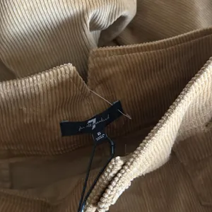 NWT 7 for all mankind Brown Corduroy Wide Leg Jeans SZ-26 thumbnail 8