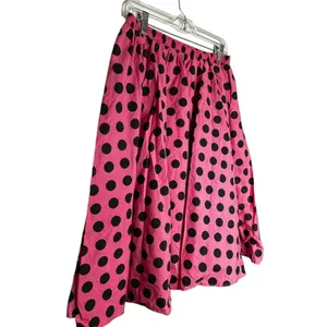 Black‎ & Pink Polka Dot 50's Skirt thumbnail 2
