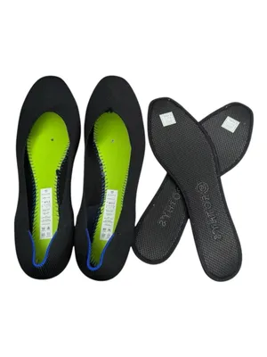 Rothy’s ⍟ The Flat Ballerina Ballet Slipper ⍟ Black Solid ⍟ 11.5M ⍟ Sustain Knit thumbnail 13