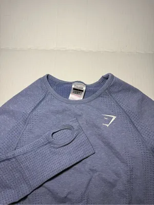 Gymshark Vital Seamless Long Sleeve Crop Top thumbnail 2