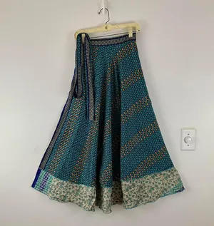 Reversible Maxi Wrap Skirt BINW701 thumbnail 1