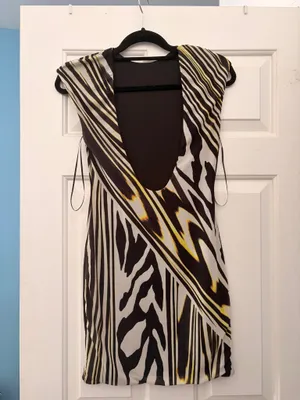 Shopbop AFRM zebra print dress thumbnail 3