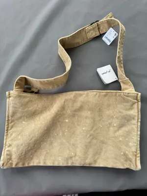 NWT Free People Camp Crush Sling Bag ~ Neutral / Yellow-ish 💛💛💛SOLD OUT! thumbnail 7