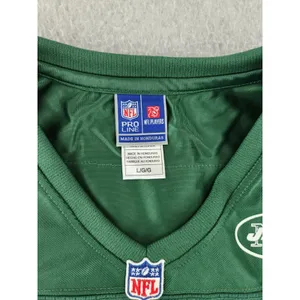 NFL Pro‎ Line New York Jets Football NY Blank Jersey Women's Size LARGE NEW thumbnail 3
