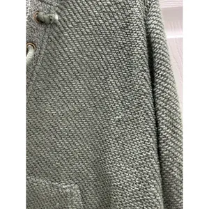 ONeill Tanya Hoodie Sage Green Lace Up Bell Sleeve Hooded Sweater Knit Top M‎ thumbnail 9