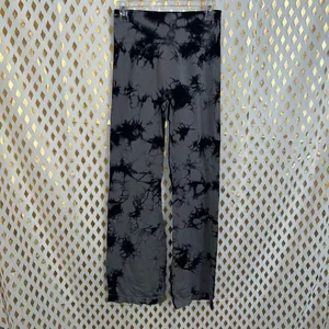 Tie-dye flared leggings booty scrunch grey size L thumbnail 7