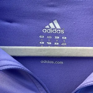 Adidas Purple Quarter Zip thumbnail 2