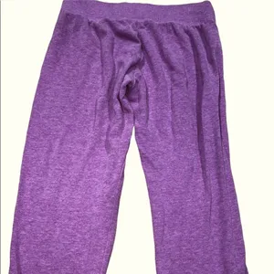 Victorias Secret purple crop joggers size xsmall thumbnail 3