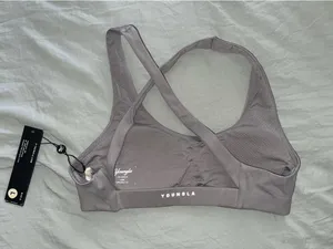 Gray Youngla sports bra Size L thumbnail 2