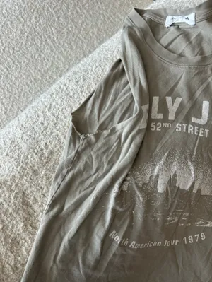 Daydreamer x Free People Billy Joel 52nd Street Oversized Green Tank Top XS thumbnail 5
