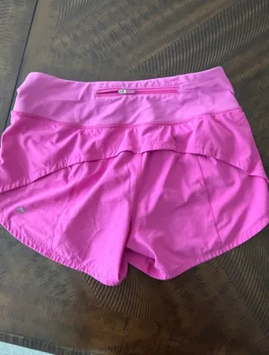 Sonic Pink Lululemon Shorts Speed Up thumbnail 3