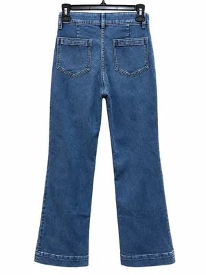 Faherty  Stretch Terry Patch PocketFlare Denim Jeans Size 25 Riventon thumbnail 6