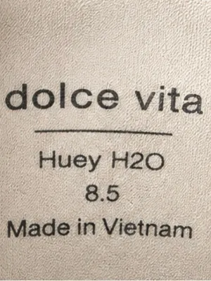 Dolce Vita Huey H2O Ivory Croc-Embossed Chelsea Boots – Size 8.5 thumbnail 9
