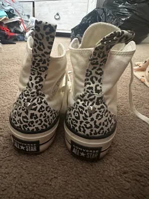 White Converse High-Top Platform thumbnail 4