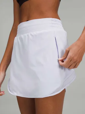 Lululemon Hotty Hot High-Rise Skirt Skort Size 0 Pastel Blue Periwinkle Shorts thumbnail 2