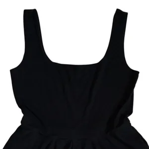 Reformation Dakota Knit Mini Dress Black Tencel‎ Lyocell Fit Flare Size M thumbnail 5