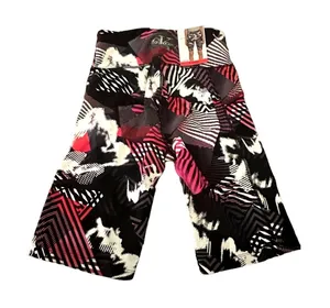 Calvin Klein Women's XS Biker Shorts Abstract Pattern 9" Inseam MSRP $39.50 thumbnail 1