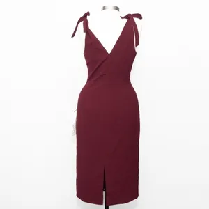 Dress‎ The Population. Lita Tie Cocktail Dress. thumbnail 3