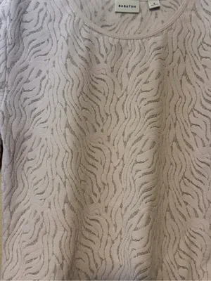Aritzia Babaton Shapelace Crew Longsleeve Bodysuit Lavender Size Small‎ thumbnail 2