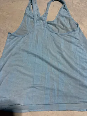 Lululemon Light Blue Racerback Tank Top thumbnail 3