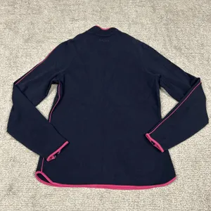 Masters Bobby Jones Top Womens Small 1/4 Zip Golf Pullover Navy Peruvian Cotton thumbnail 6