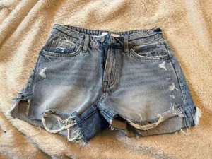 Flying Monkey Denim Shorts thumbnail 1
