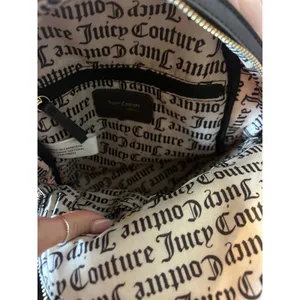 JUICY COUTURE Royal Moment Backpack Quilted Pink Velour Purse Bag Y2K McBling thumbnail 5