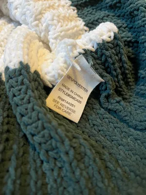 Altar'd State Moon & Madison Green Striped Sweater thumbnail 3