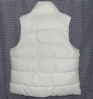 White  Puffer Vest thumbnail 2
