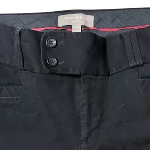 Black Flared banana republic stretchy Pants thumbnail 3