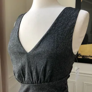 Max & Ash Dress Black Silver Glitter NWT M L thumbnail 9