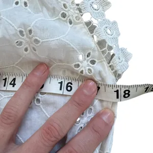 BELL Eyelet Lace Midi Dress White thumbnail 8