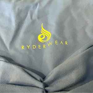 Ryderwear scrunch bottom full length leggings periwinkle blue sz XL thumbnail 9