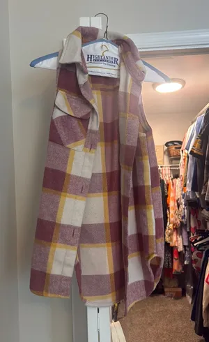 Flannel Vest thumbnail 1