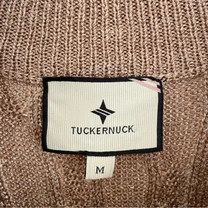 Tuckernuck Gold Metallic Cable Knit Long Sleeve‎ Midi Dress size Medium thumbnail 10