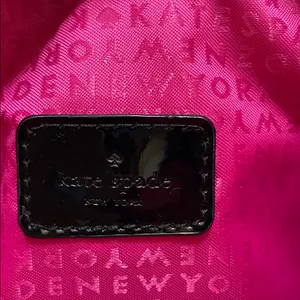 Kate Spade black patent crossbody bag thumbnail 6