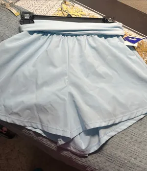 JoyLab Light Blue Women's Athletic Skort Shorts thumbnail 1